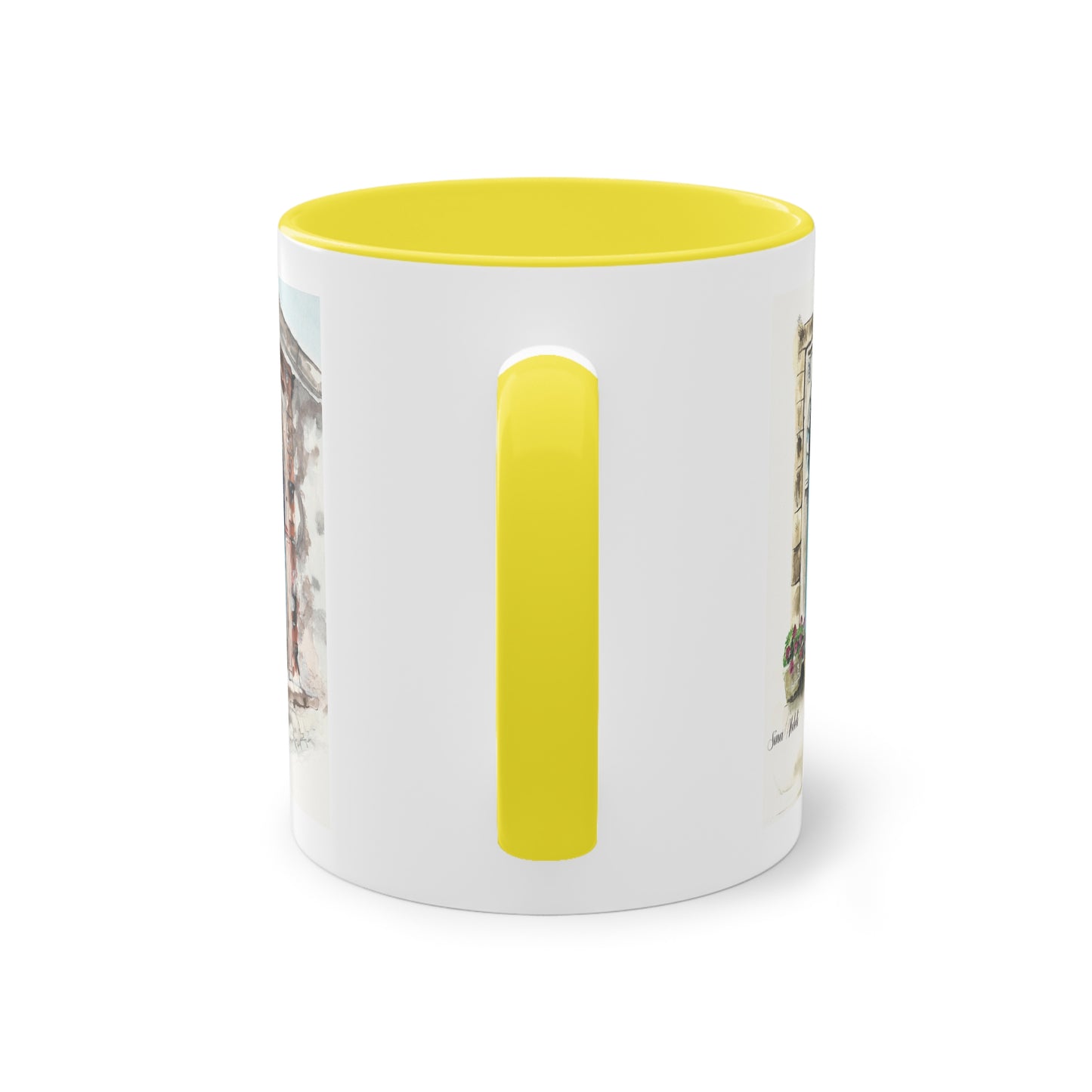 Two-Tone Coffee Mug, Tunis doors