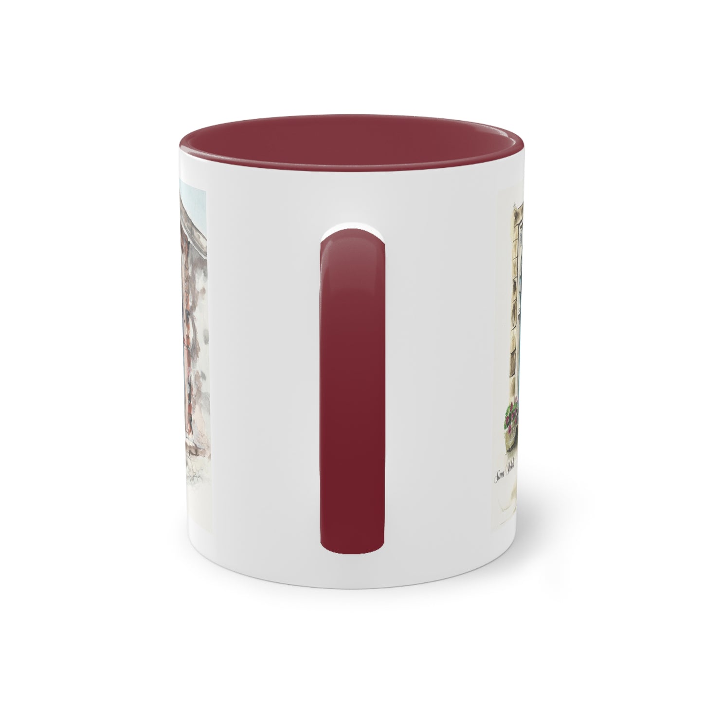 Two-Tone Coffee Mug, Tunis doors